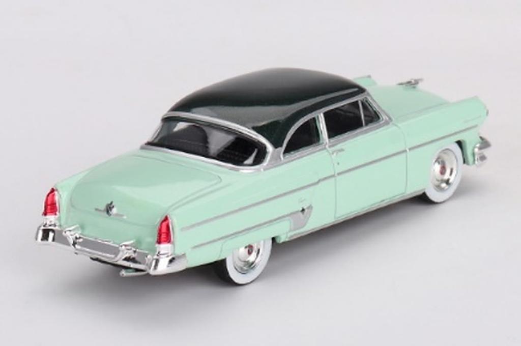MINI GT Масштаб Lincoln Capri 1954 Park Lane Green Готовое изделие 1/64 (Левый руль)