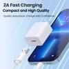 10-ваттный USB-адаптер для зарядки телефона, совместимый с EU/US, подходит для телефонов Xiaomi, Huawei и Samsung
