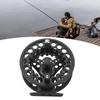 JGGLD Fly Fishing Large Arbor Ideal for Beginners in Metal Lightweight and 1 Piece Reel, 9/10" Reel, Right-Handed/Left-Handed Conversion, Fishing,