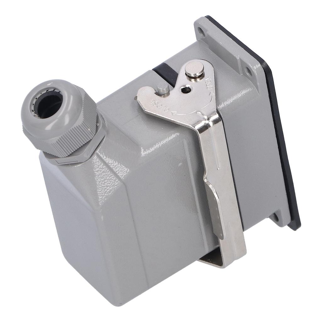 Сверхмощные разъемы Водонепроницаемый авиационный штекер 10 контактов Боковой вывод Промышленные средства управления