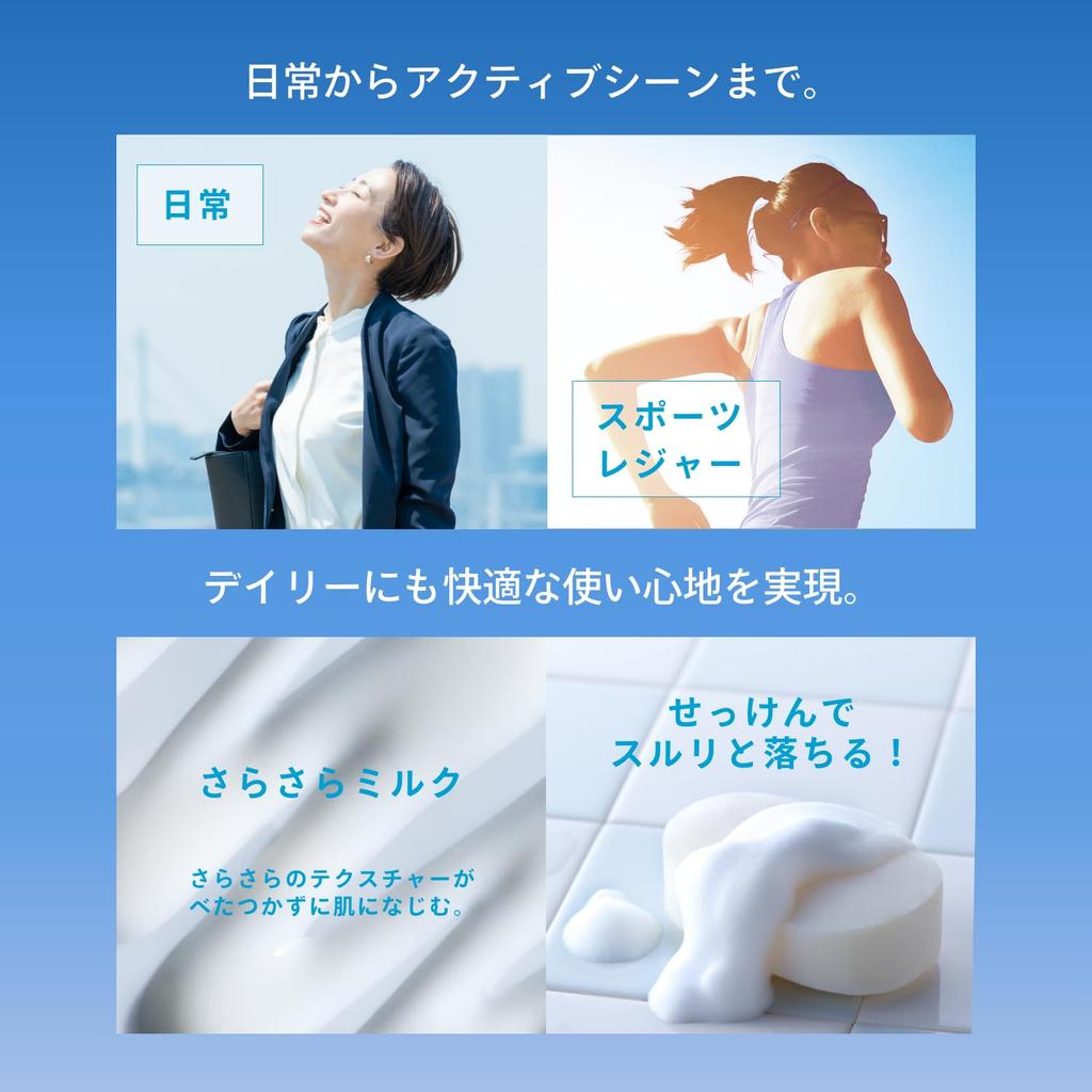 ANESSA Perfect UV Skin Care Milk NA 60 мл Солнцезащитное средство для основы под макияж Водостойкое SPF50+ PA++++ для лица/тела