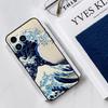 Japanese Style Ukiyo-e Art Case For iPhone 17 Air 15 14 13 12 11 16 Pro Max Mini 16 15 Plus 16e Funda Silicone Cover