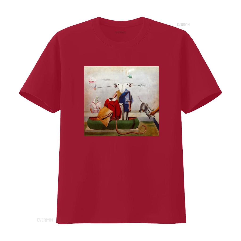 Birds Also Fish Snake And Scarecrow Max Ernst T Shirt Art Surrealism For Her Him Lover Vintage Homme Fashion