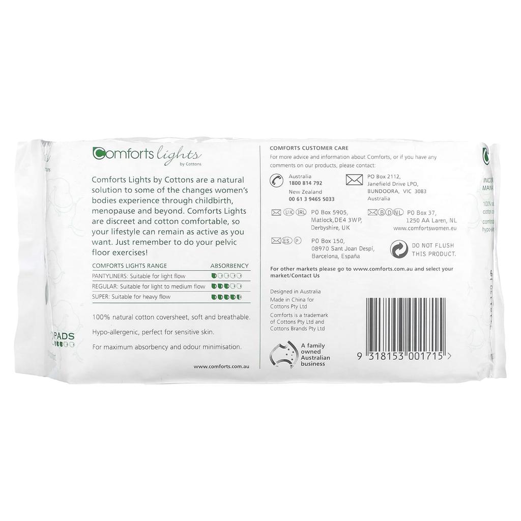 Comfort Light, Обычные, 12 штук