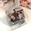 Hot For Kpop Photocard Transparent School Stationery Photo Card Organizer Box Photocard Storage Box