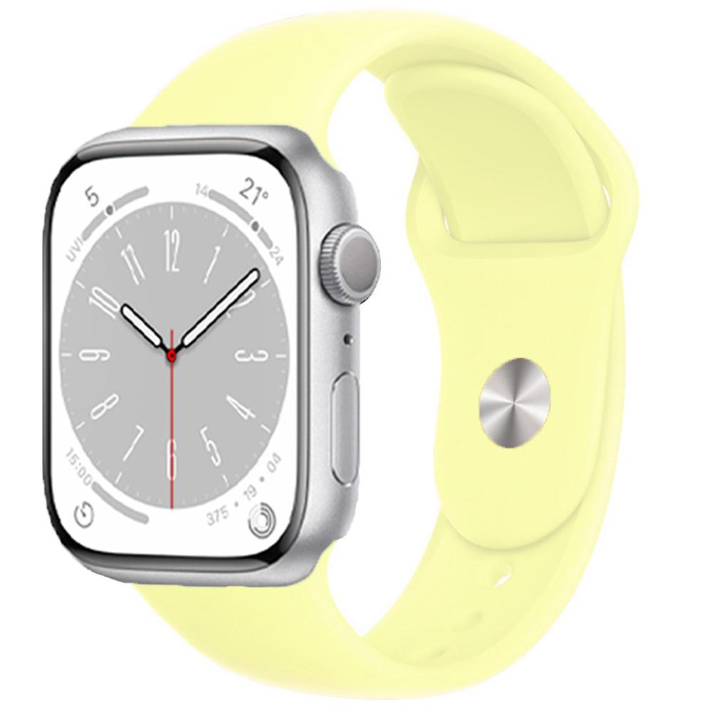 Силиконовый ремешок для Apple Watch Band 49 мм, 45 мм, 44 мм, 42 мм, 41 мм, 40 мм, 38 мм, ремешок для часов, браслет, ремешок iWatch Series 8, 7, 6, 5, 4, 3 SE, ремешок