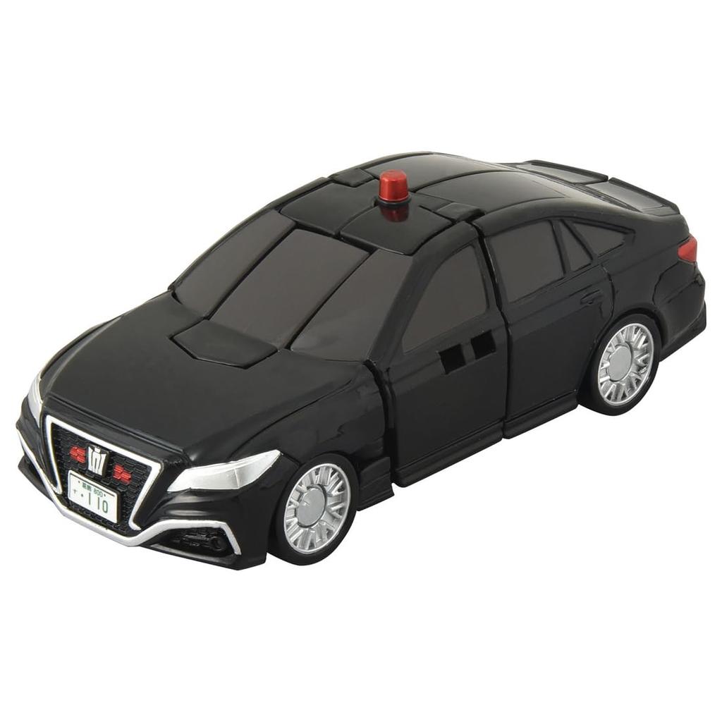 TAKARA TOMY Tomica Job Labor TJBDX Unite Police Braver ZERO Машина для патрулирования под прикрытием Черный мотоцикл Комбинация Миниатюрная машина Возраст 3 года и старше & Набор, Игрушка,