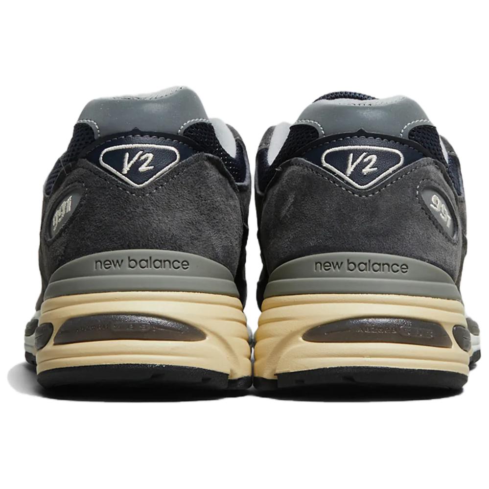 Новые New Balance 991v2 MiUK Темно-серая чайка