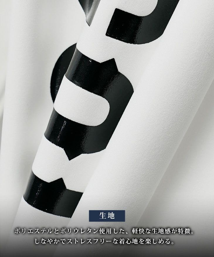 DIVINER GOLF Men's Mock Neck Long Sleeve T-Shirt with Logo, Size L, Black.