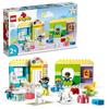 Lego duplo Duplo городок Веселые школьные игрушки игрушка подарок на день рождения блок Образовательный образование Рождество мальчик девочка ребенок 1 и полтора года 2 года 4
