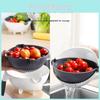 Creative Doublelayer Food Slicer With Water Basket For Fresh Produce Cutting