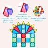 MAGBLOCK 56 шт. Магнитный блок Магнитный блок Развивающая игрушка Магнитная игрушка Популярная игрушка Девочки Мальчики День рождения Детский сад Рождественский подарок Японский