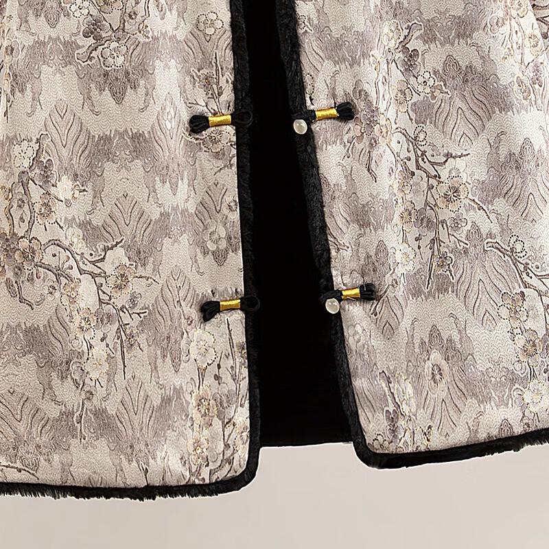 Женский новый жилет на пуговицах с воротником-стойкой в китайском стиле