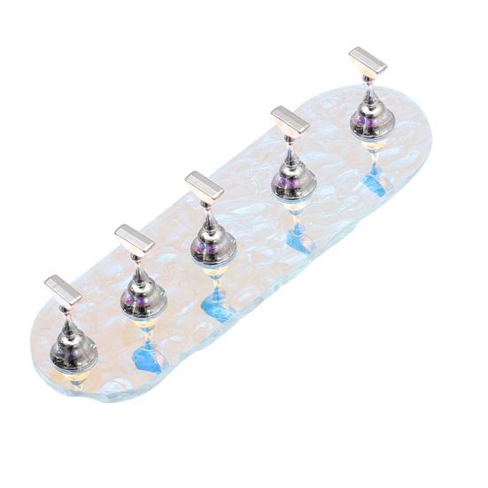 Подставка для ногтей, прочный, длительный срок службы, держатель для практики маникюра Aurora Fantasy для практики и демонстрации маникюра