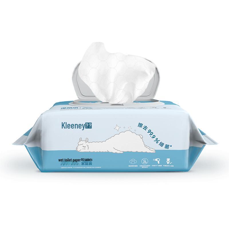 KLEENEX Смываемые влажные туалетные салфетки