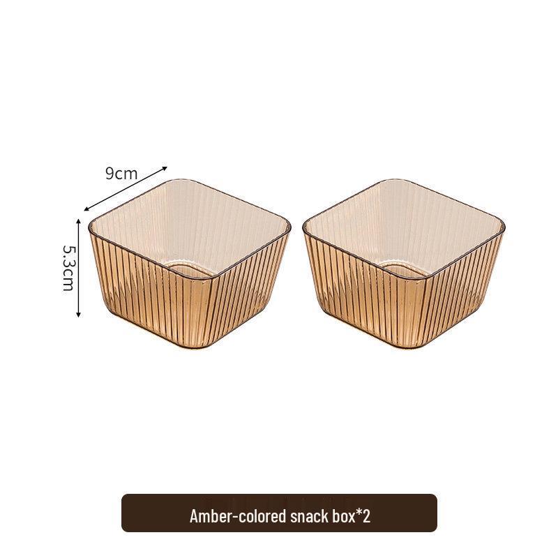 Креативная пластиковая тарелка с отделениями для закусок для гостиной или бара