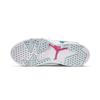Jordan 6 Retro White Laser Fuchsia Green Abyss PS 543389-153