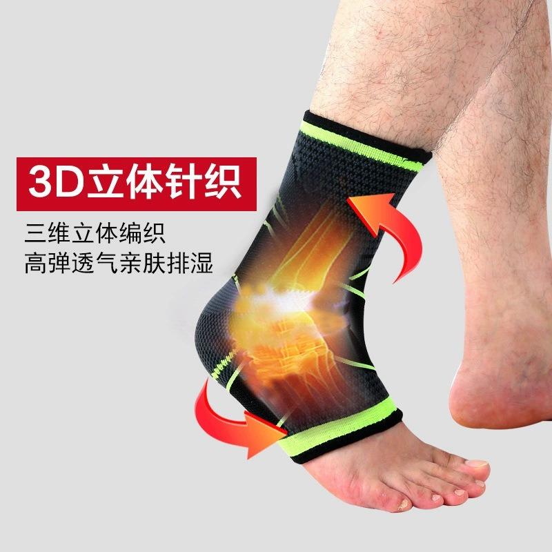 Adjustable Breathable Nylon Ankle Brace For Basketball Running Sports