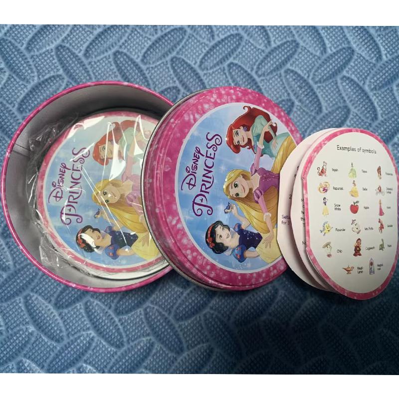 Замороженная Карточная Игра Игрушки Принцессы Жестяная Коробка Семейная Веселая Вечеринка Праздники Инструмент для Кемпинга Спортивный Рождественские Хэллоуинские Подарки