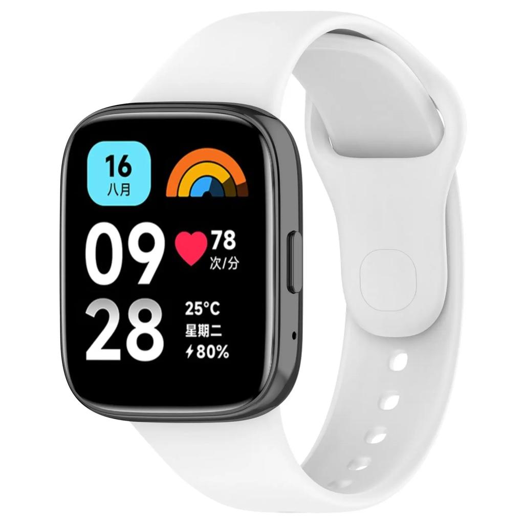 Ремешок для Xiaomi Redmi Watch 3 3 Active 3 Lite Силиконовый ремешок-браслет сменный Аксессуары для наручных часов Ремень Correa