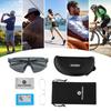 Rockbros Polarized UV400 Polarized Glare Storage Pouch Cycling and Green Sunglasses, Protection, Ultra-Lightweight Lenses, Reduction, Included,