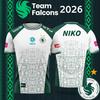 КОМАНДА Falcons Игровая команда Джерси Мужская и женская Летняя Повседневная С коротким рукавом Для энтузиастов игр