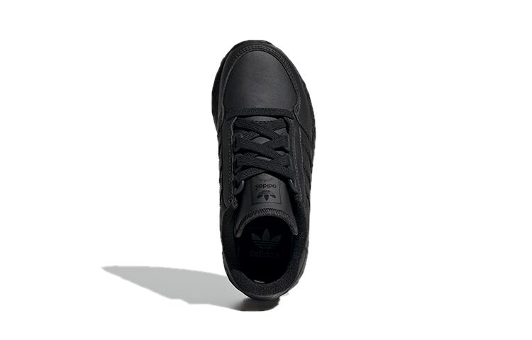 adidas Originals Forest Grove Низкие износостойкие низкие кеды для детей Стильные детские кроссовки Черные Для детей от 3 до 7 лет EG8961