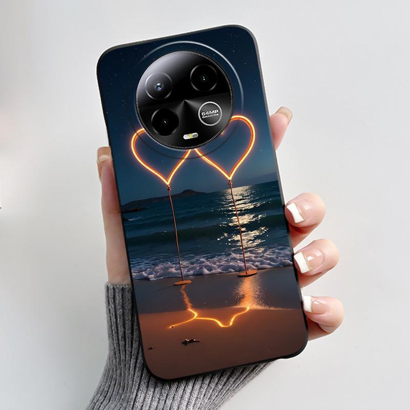 Case For BLU Bold K50 Phone Case Luxury Cute Love Rabbit Cartoon Funny Pattern Cover Shell Black Soft Silicone Protective Casing