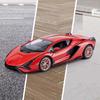 RASTAR 1/14 Scale Lamborghini Si?n RC Car, 2.4GHz Red, Manually Openable Doors, for Kids