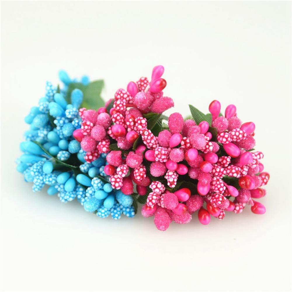 Брак Скрапбукинг Коробка Праздничные Принадлежности Ягоды Тычинки Искусственный Цветок Домашний Декор Искусственный Цветок