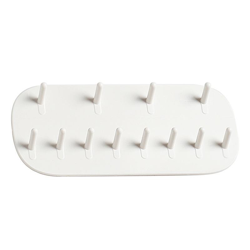 Jewelry Storage Hooks, Wall-mounted, No-drill Rack