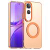 Magnetic Wireless Charging Case For Vivo V50 Lite 5G Cover Candy Colors Transparent Back Shell Fundas Coque