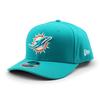 Cap 9SEVENTY Stretch Snapback Miami Dolphins NFL STRETCH SNAPBACK CAP AQUA MIAMI DOLPHINS American Football Hat 970 [New Era] [Used]