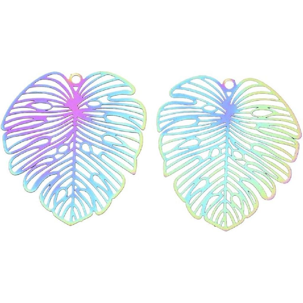 Airssory 12 шт. 3-цветные подвески из нержавеющей стали в виде молний, небесная погодная коллекция, мини-подвески-шармы с громом, ассортимент для ювелирных изделий