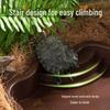 Turtle Climbing & Bathing Habitat with Moisturizing Features and Decorative Landscaping