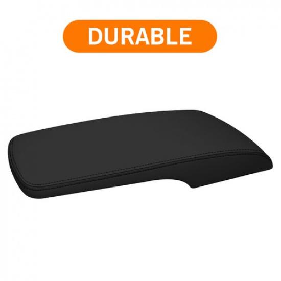 Fits 2010-2012 Lexus ES350 Black Vinyl Leather Center Console Lid Armrest Cover