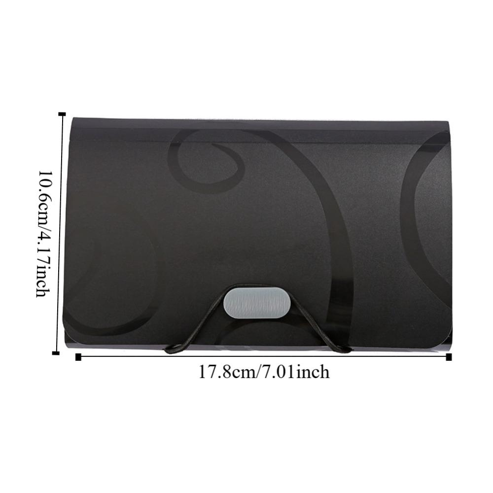 Износостойкая радужная сумка для органов, полосатая упаковка для счетов, сумка для хранения файлов формата А6 в карамельных тонах, семья