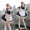 AOTYP Maid Con Cafe Lace Frilly Short Maid Halloween Costume Set for School Otaku XL Costume, Cosplay, Maid, Costume, Women, Cosplay, Events, Parties,