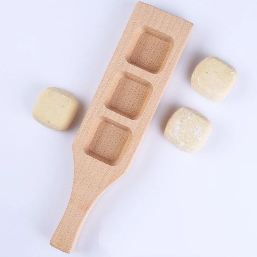 Handmade Wooden Pastry Mold Non-Stick Dessert Mold Traditional Mooncake Mold Kitchen
