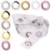 Plastic Curtain Eyelet Ring Hanging Hanging Curtain Ring New Curtain Grommet  Living Room