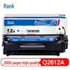 Совместимый черный картридж с тонером G&G Q2612A