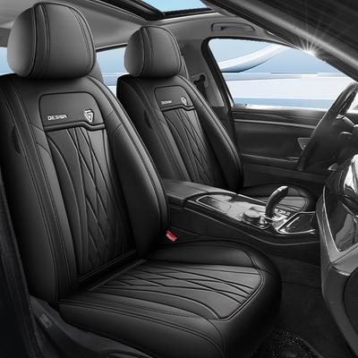 5-местные чехлы на сиденья автомобиля из ПУ-кожи, удобные для KIA Niro, Mercedes-Benz GLC, Volkswagen Golf, Ford Figo, Suzuki Grand Vitara