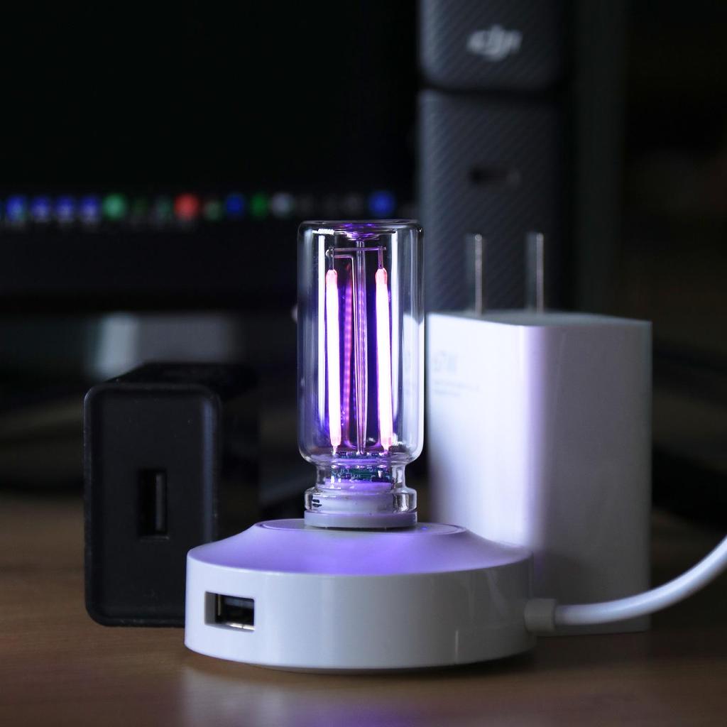 USB светодиодный ночник в стеклянной бутылке для спальни или общежития RX9001