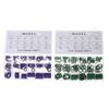 225Pcs Seal O-Ring R134A Car Air Conditioning Rubber Washer Assortment Box Set