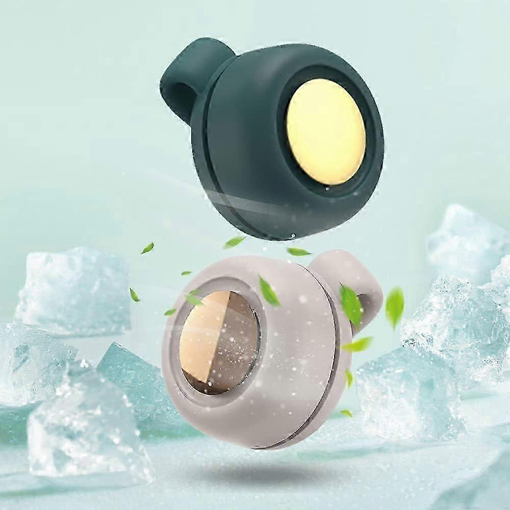 Portable Silent Mini Bladeless Fan Clip On, Mini Fan With Clip, 2025 New Adjustable 3-Speed Suspended Waist Fans, For Outdoor & Travel & Office