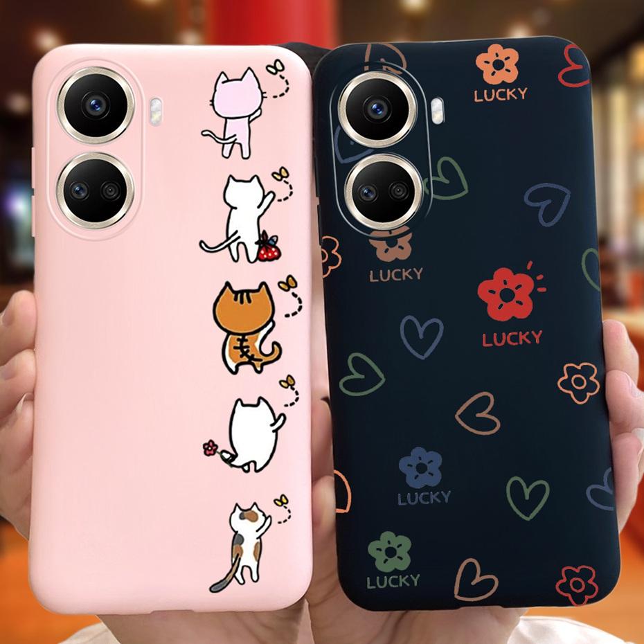 For Huawei Nova 10 SE 2022 Lovely Printing Phone Case Soft Silicone Back Cover For Huawei Nova 10 Pro Nova10 10Pro Cases Bumper