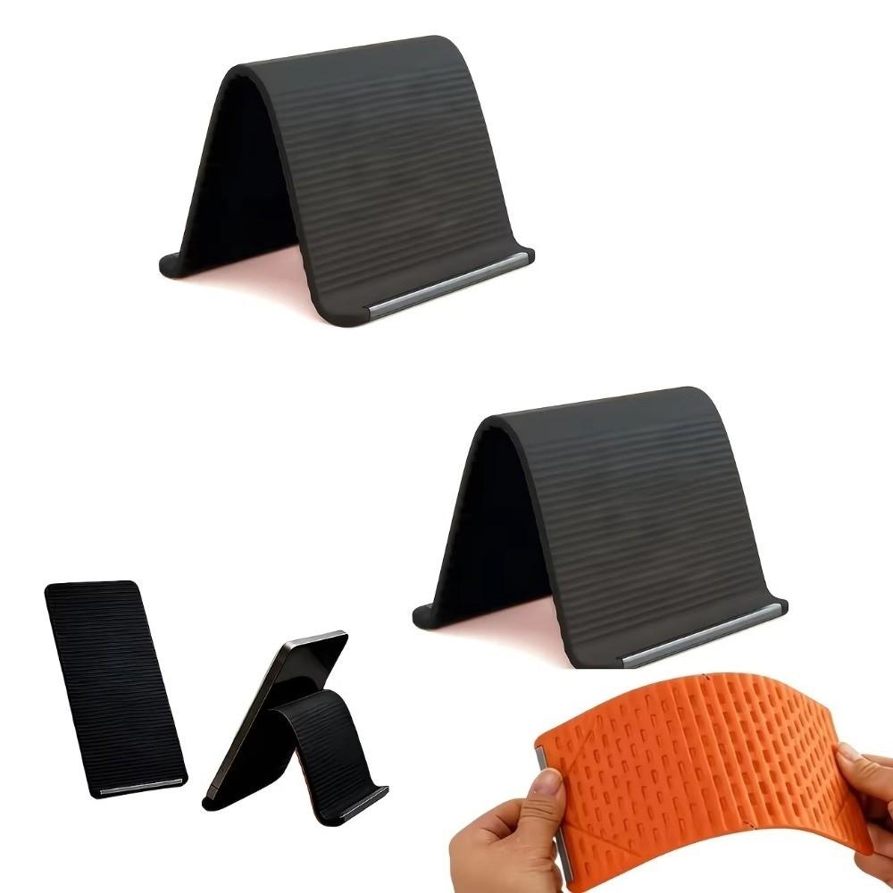 Multi-Functional Silicone Phone Stand Non-Slip Base Portable Phone Stand Bedroom Use