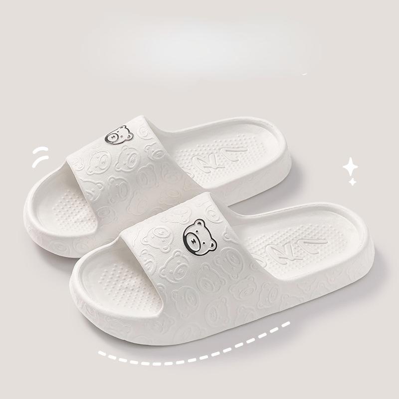 Women Thick Platform Cloud Slippers Summer Beach Eva Soft Sole Slide Sandals Leisure Men Ladies Indoor Bathroom Anti-slip Shoes