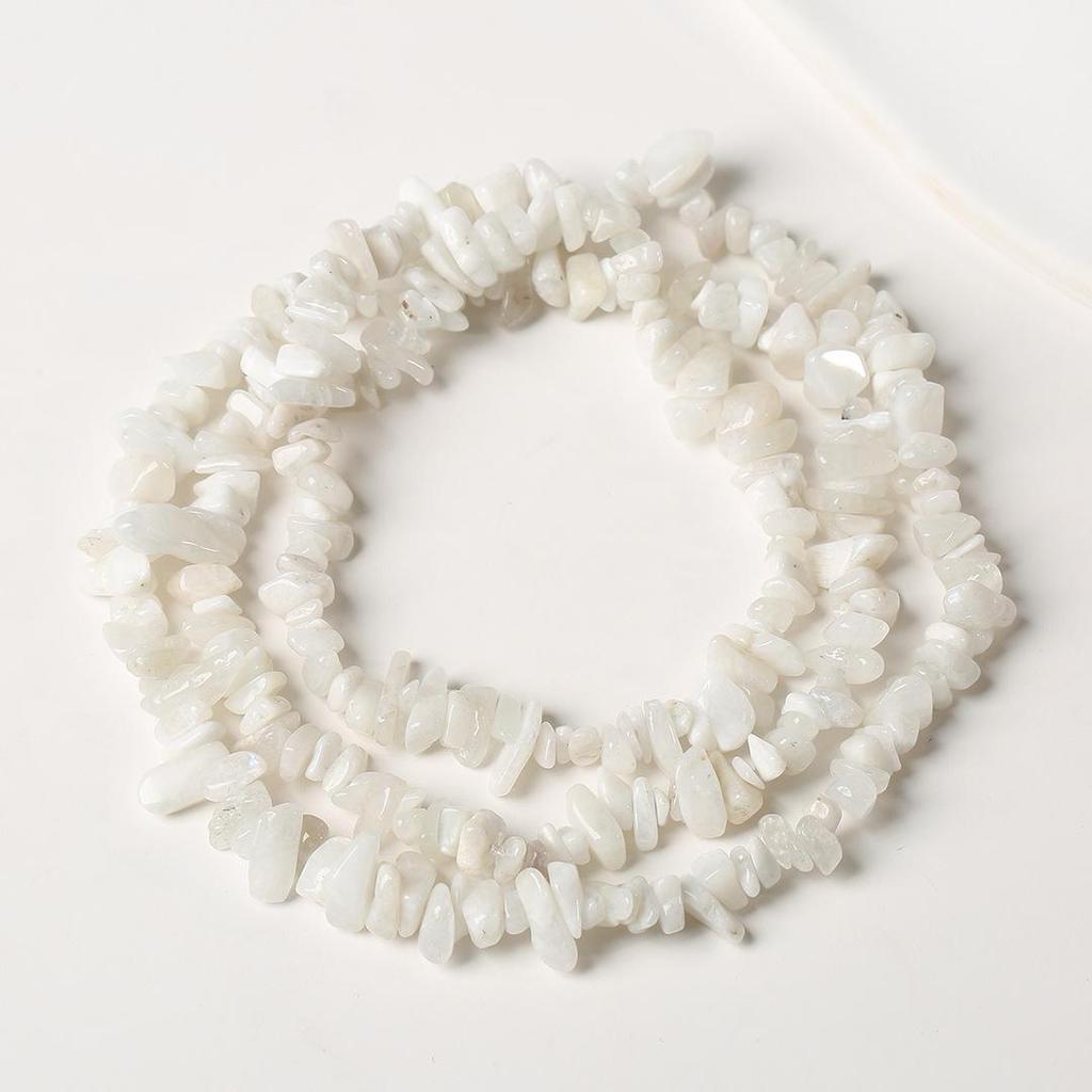 Ожерелье из натурального аметиста, 80 см - Полированные, Неправильные полоски для изготовления украшений и браслетов своими руками