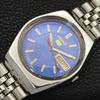 ПОДЛИННЫЕ ВИНТАЖНЫЕ ЧАСЫ SEIKO 5 AUTOMATIC 6309A ЯПОНИЯ МУЖСКИЕ С СИНИМ ЦИФЕРБЛАТОМ a702621-1